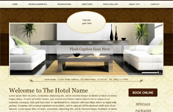 Boutique Styled Template Websites Lodging Industry $499 Complete * Affordable Website Design Hotel Industry Myeres.com
